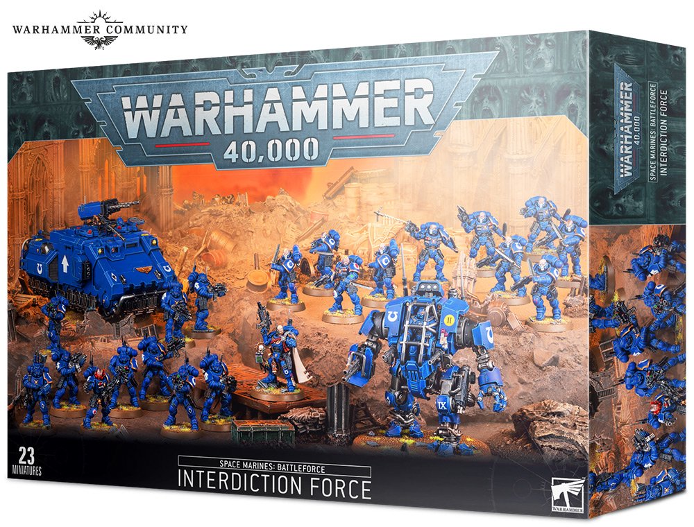 Space Marines Interdiction Force | Gopher Games