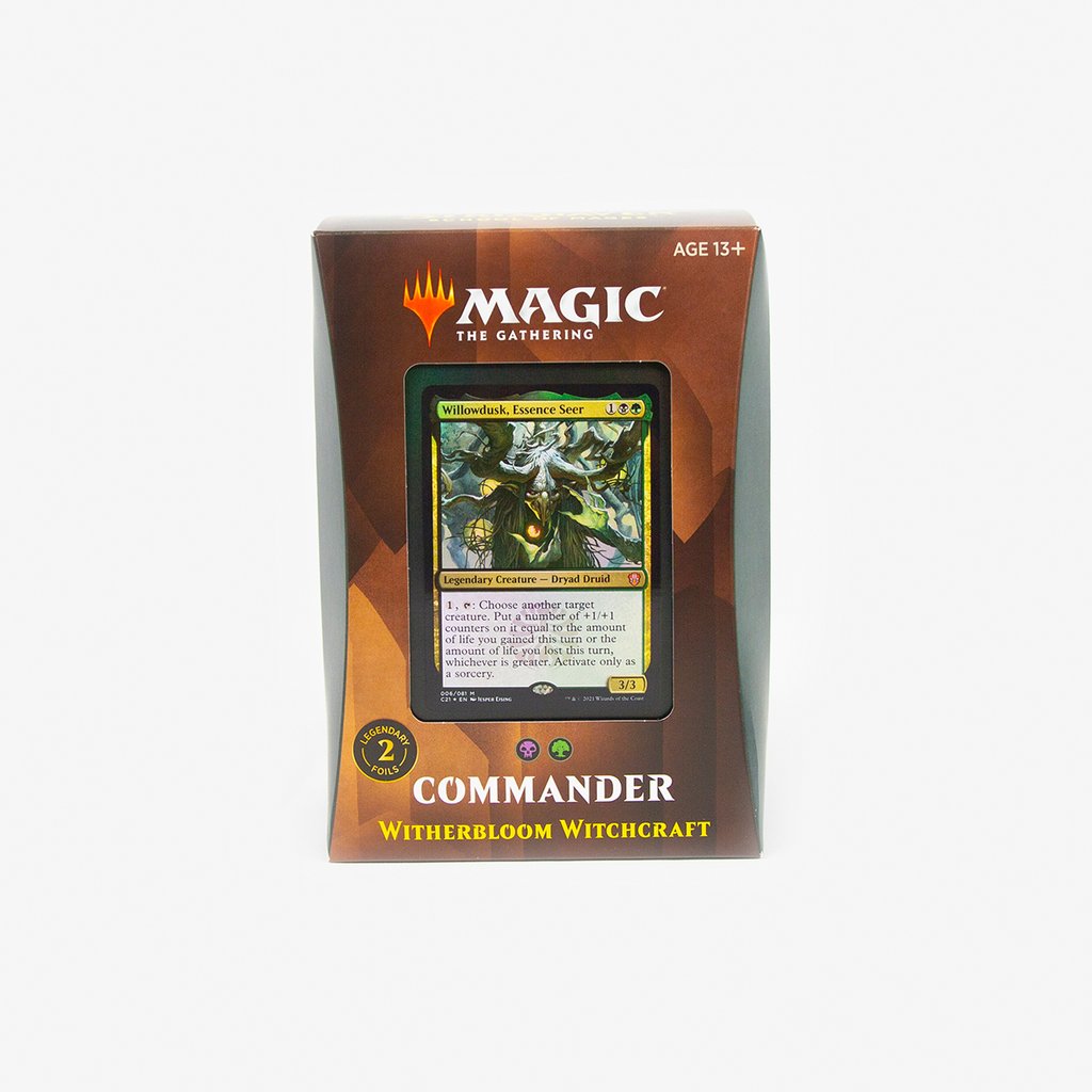 mtg witherbloom commander deck Strixhaven Commander 2021 Decks – Gopher Games