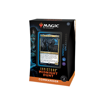 Innistrad: Midnight Hunt Commander Deck: Undead Unleashed Gopher Games Innistrad: Midnight Hunt Commander Deck: Undead Unleashed Gopher Games