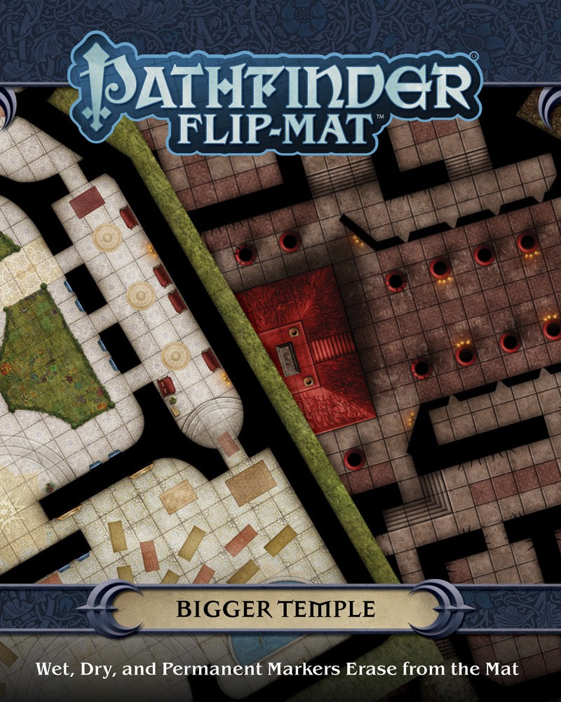 Pathfinder RPG: Flip-Mat - Bigger Temple | Gopher Games