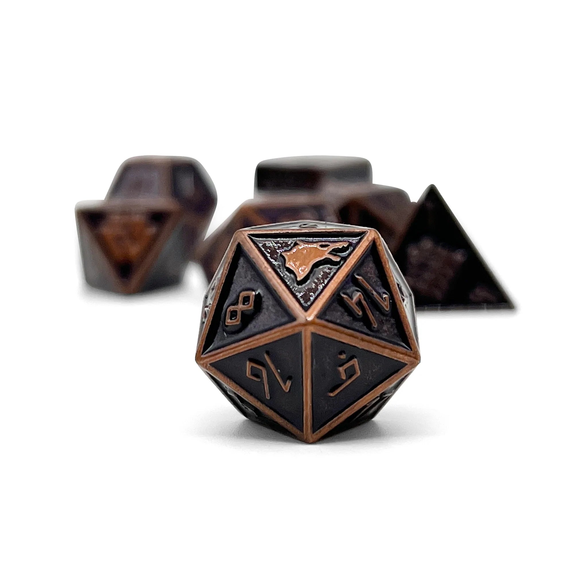 RUST MONSTER - NORSE THEMED METAL DICE SE | Gopher Games