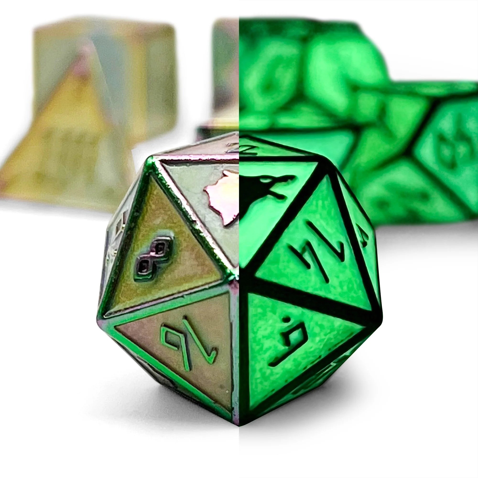 YGGDRASIL NORSE THEMED METAL DICE SET | Gopher Games