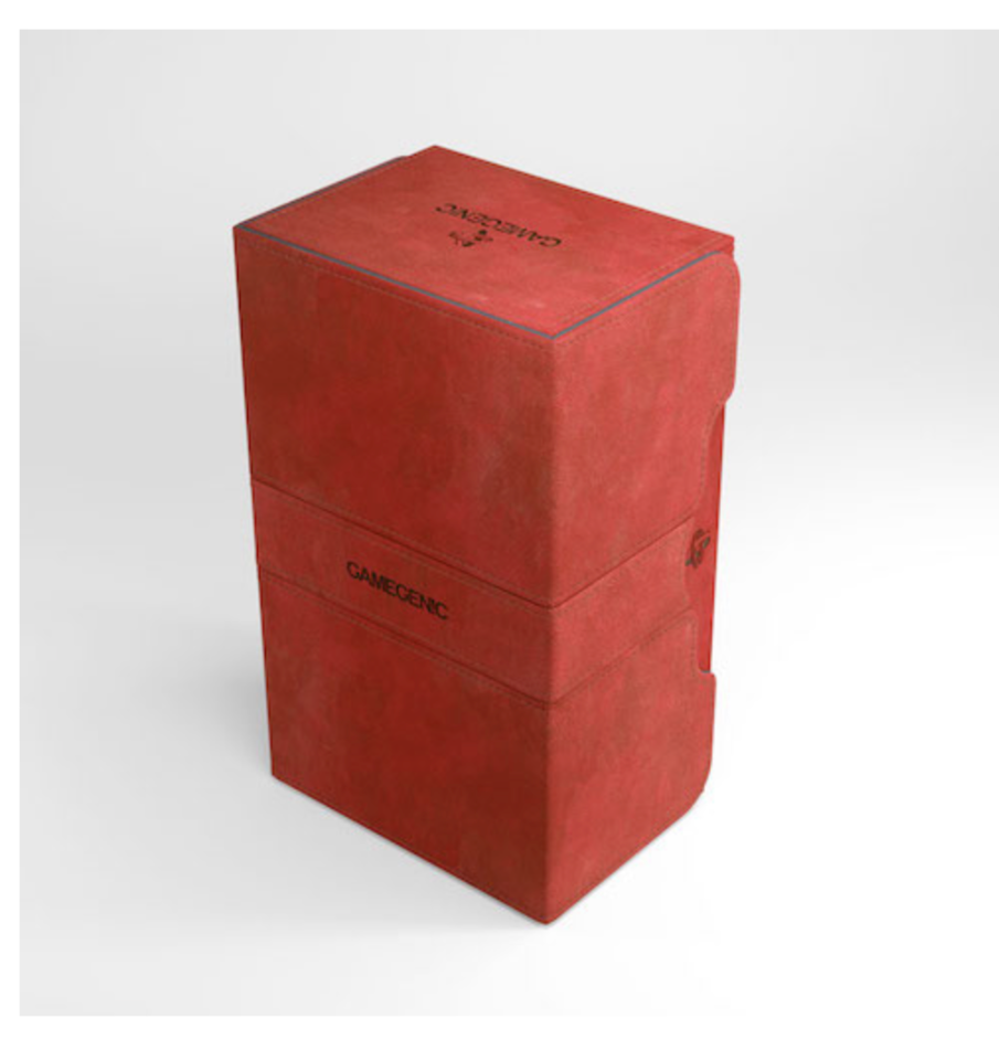 Stronghold Deck Box 200+ Red | Gopher Games