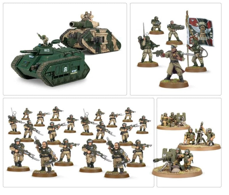 Cadian Defence Force – Astra Militarum – Warhammer 40K – Venture Trade Co.