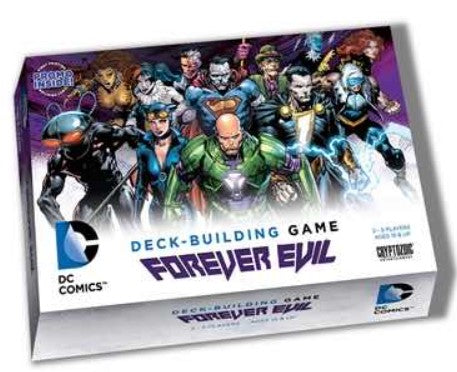 DC Comics DBG: 3 - Forever Evil (stand alone or expansion) | Gopher Games