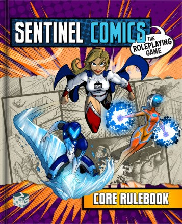 Sentinel Comics The Roleplaying Game Core Rulebook | Gopher Games