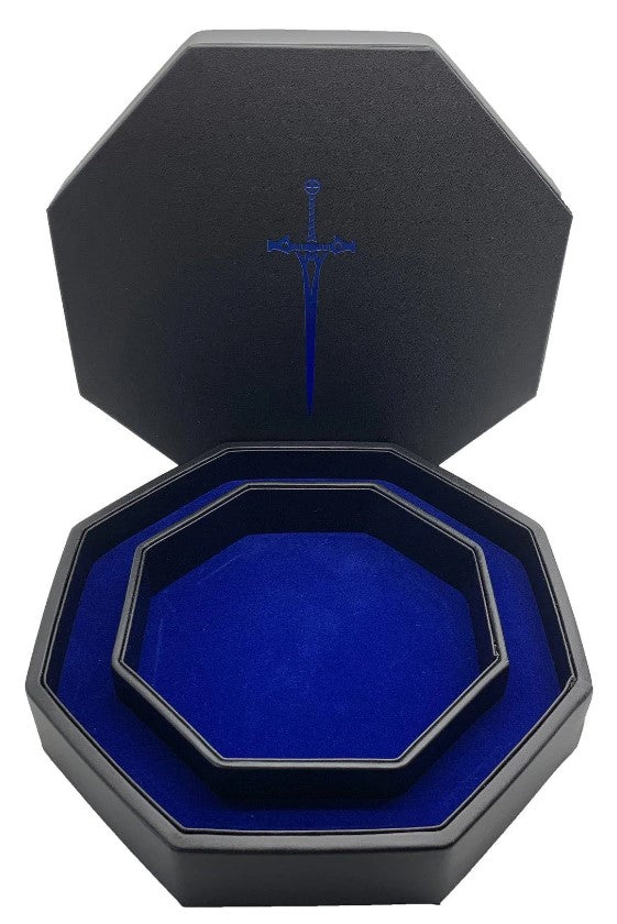 BLUE SWORD - TRAY OF HOLDING™ DICE TRAY BY NORSE FOUNDRY | Gopher Games
