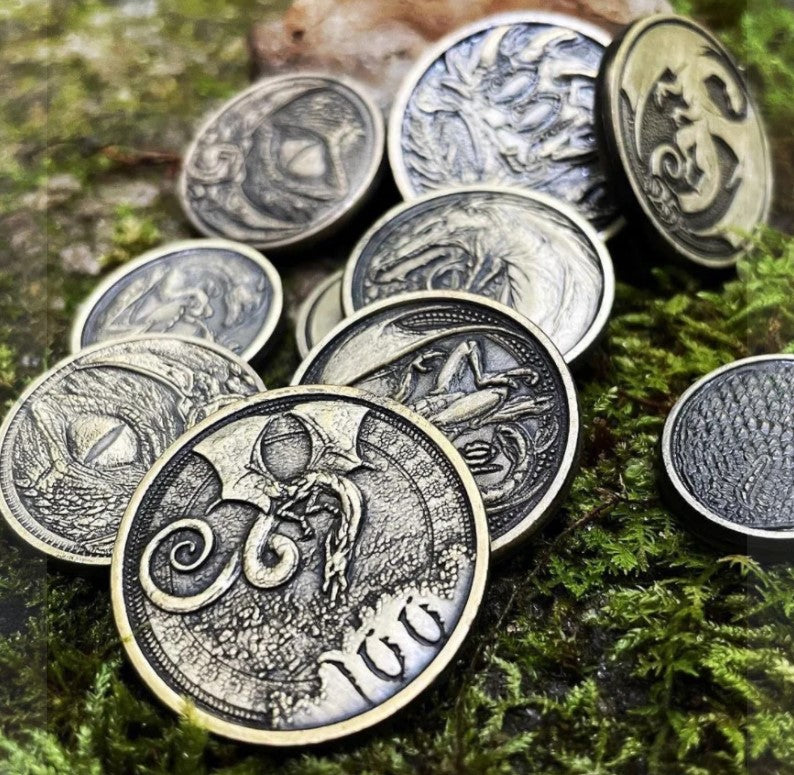 Assorted Metal Coin (Single Coin) from Norse Foundry | Gopher Games