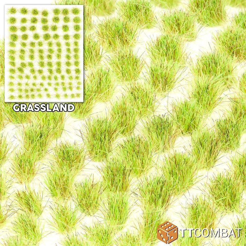 Self-Adhesive Static grass Tufts -4mm- -Light Green