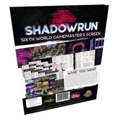 Shadowrun RPG: Gamemaster's Screen | Gopher Games