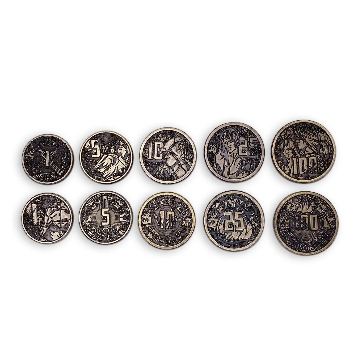 ADVENTURE COINS – THIEVES METAL COINS SET OF 10 | Gopher Games