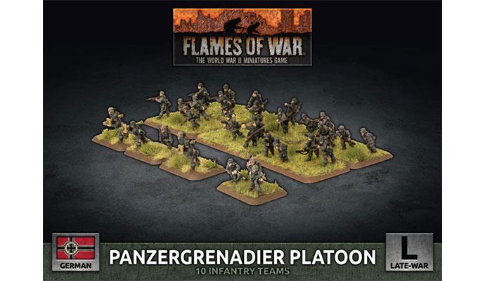 Flames of War: Panzergrenadier Platoon | Gopher Games