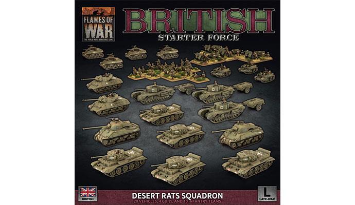 British Starter Force: Desert Rats Squadron | Gopher Games