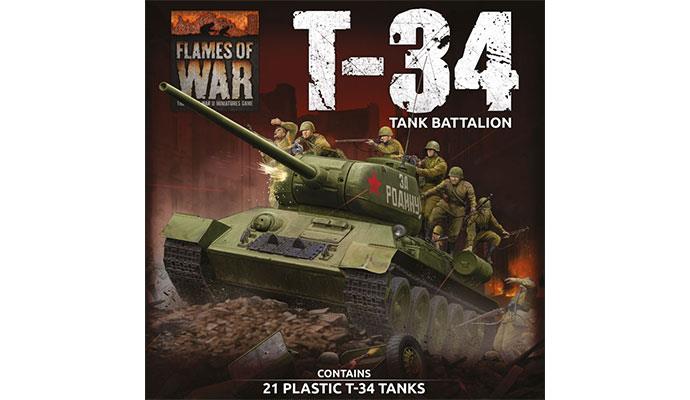 Flames of War: Soviet LW T-34 Army Deal | Gopher Games