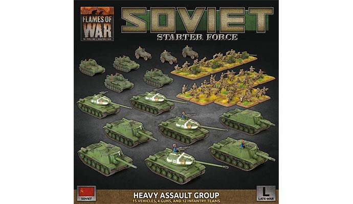 Flames of War: Soviet LW 'Heavy Assault Group' Army | Gopher Games