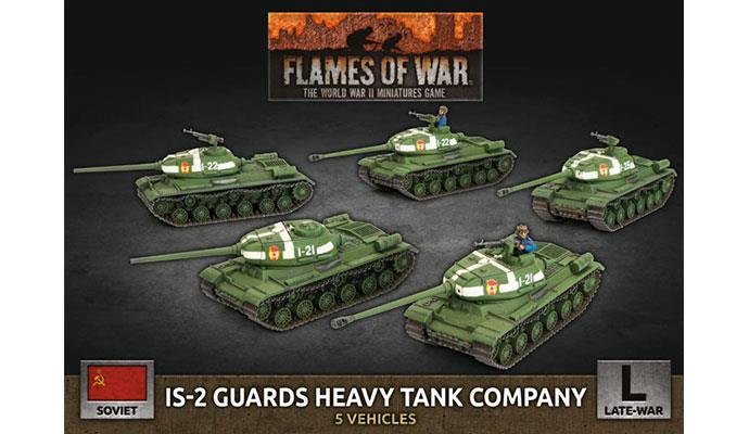 Flames of War: IS-2 Guards Heavy Tank Company | Gopher Games