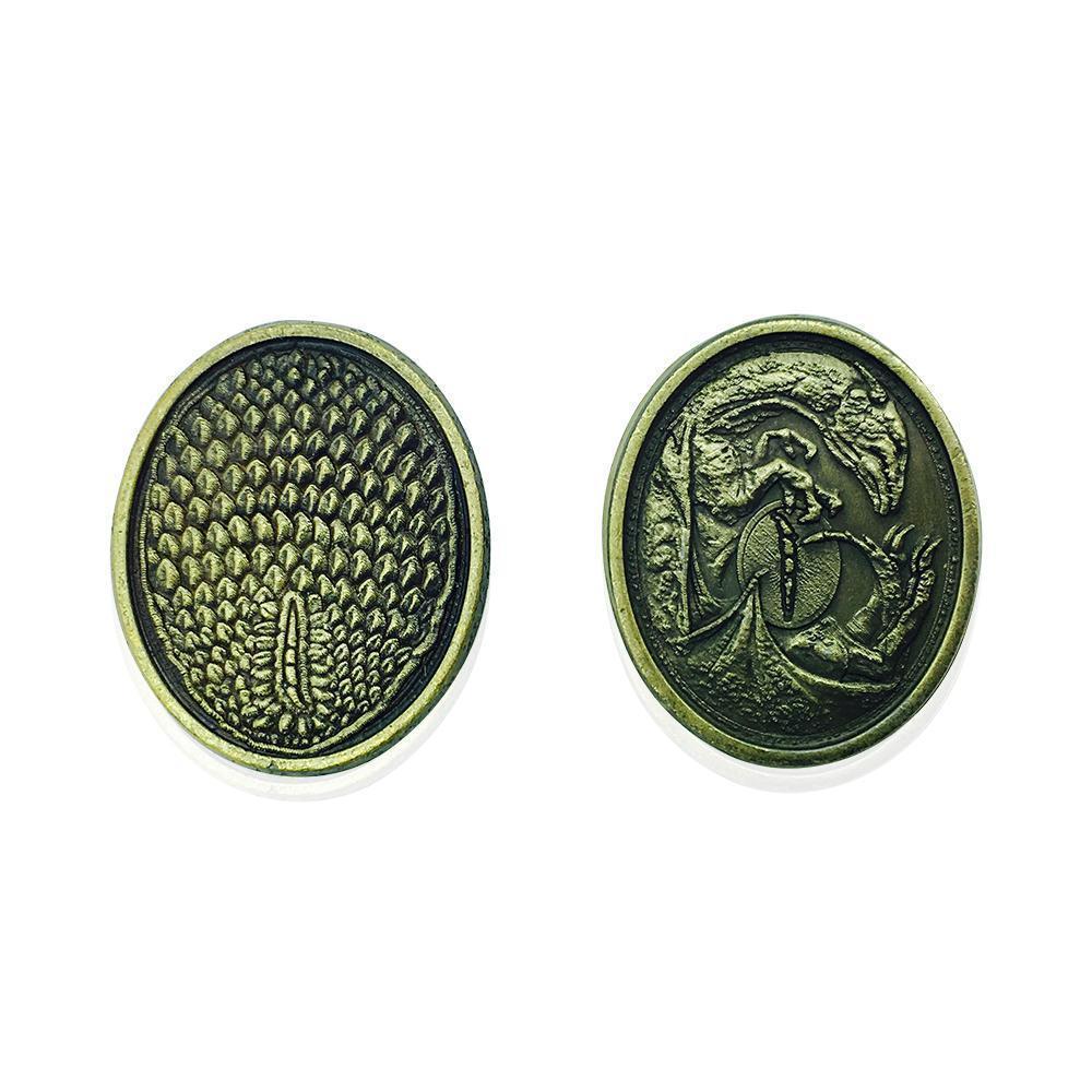 ADVENTURE COINS - DRAGON METAL COINS SET OF 10 | Gopher Games