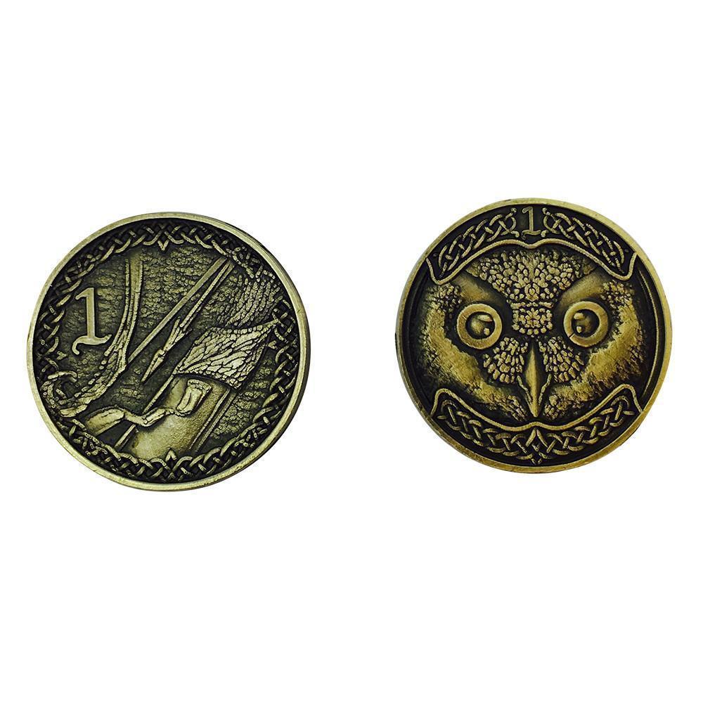ADVENTURE COINS – ELVEN METAL COINS ELF SET OF 10 | Gopher Games