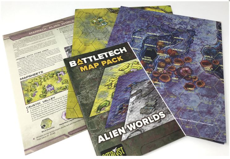 BattleTech: Map Pack - Alien Worlds | Gopher Games