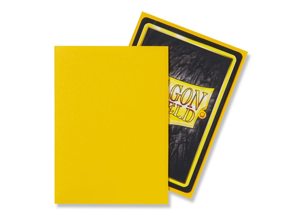 Dragon Shield Matte Sleeve - Yellow ‘Elichaphaz’ 100ct | Gopher Games