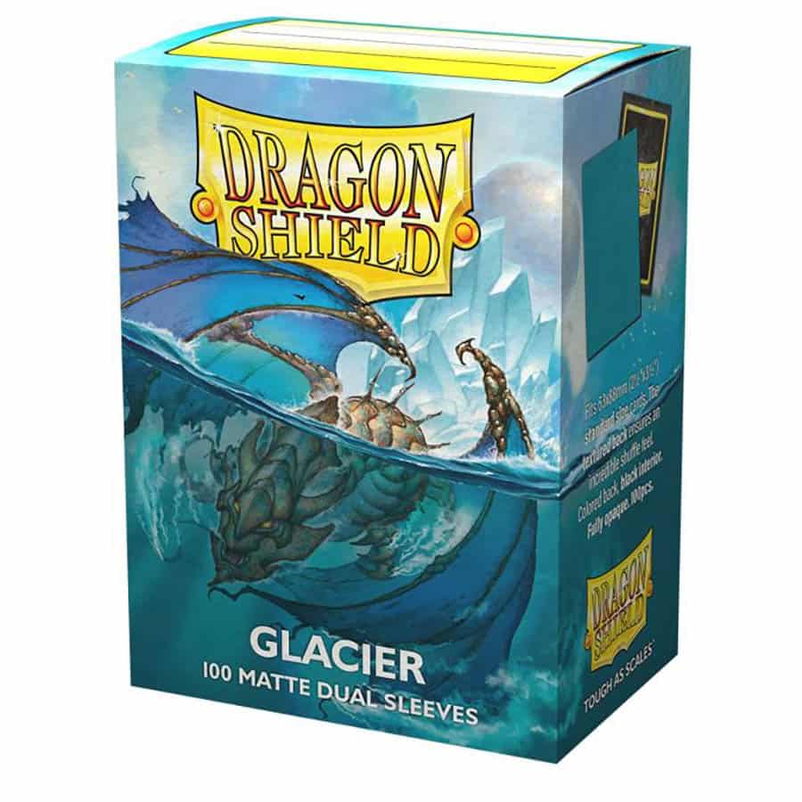 Dragon Shield Dual Matte Sleeve - Glacier 'Miniom' 100ct | Gopher Games