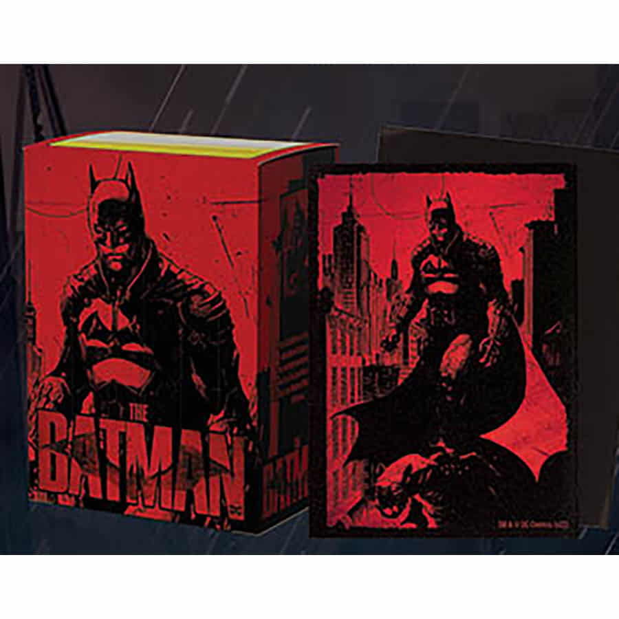 DRAGON SHIELD SLEEVES: MATTE BLACK ART: THE BATMAN | Gopher Games