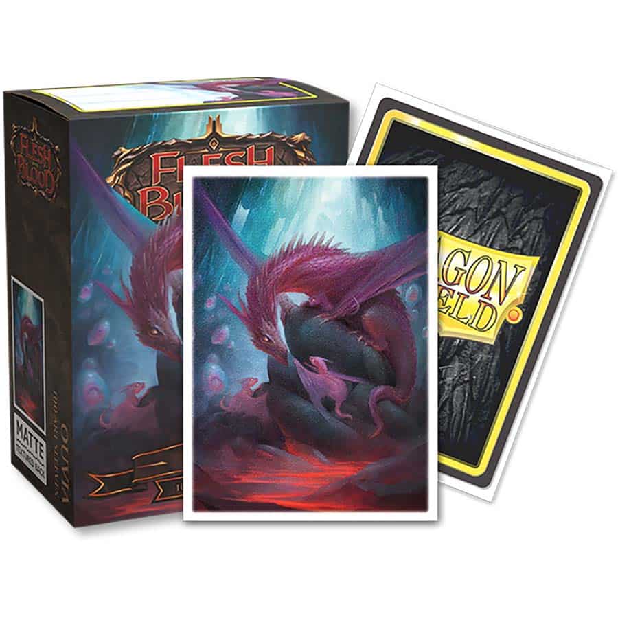 DRAGON SHIELD: MATTE ART: FLESH AND BLOOD: OUVIA (BOX OF 100) | Gopher Games