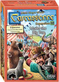 Carcassonne Expansion 10 - Under the Big Top | Gopher Games
