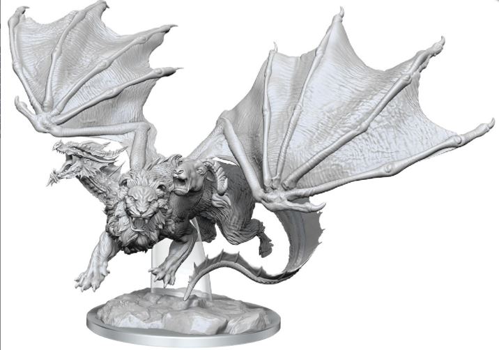 Dungeons & Dragons Nolzur`s Marvelous Unpainted Miniatures: W16 Chimera | Gopher Games