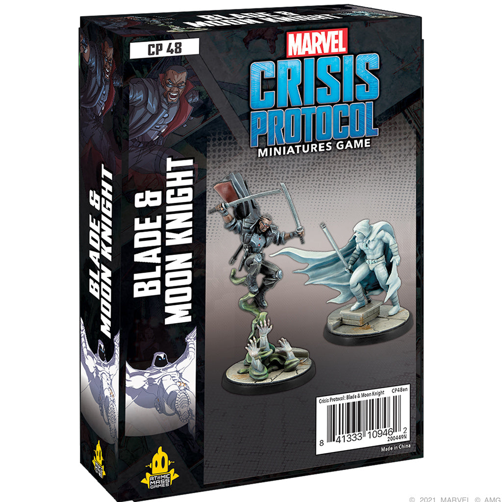 MARVEL CRISIS PROTOCOL: BLADE AND MOON KNIGHT | Gopher Games