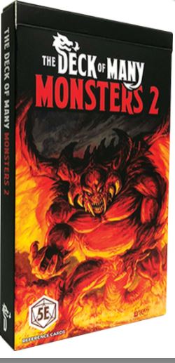 The Deck of Many (5E): Monsters 2 | Gopher Games