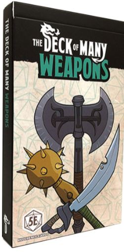 The Deck of Many (5E): Weapons | Gopher Games