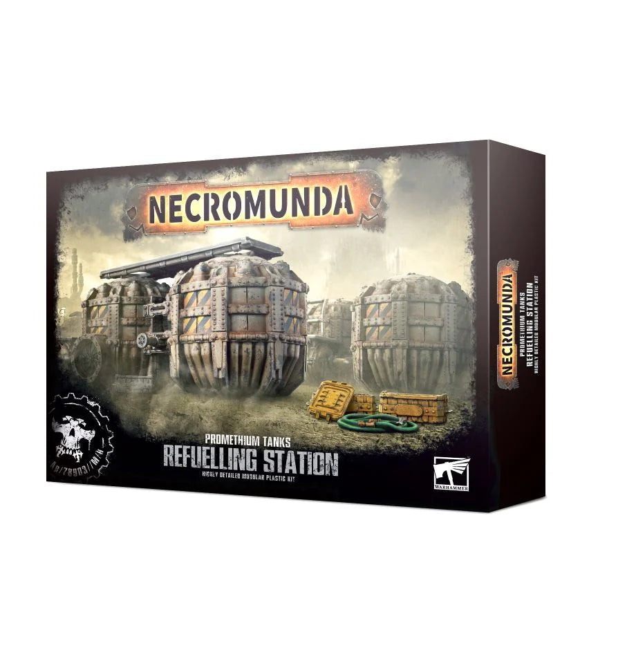 NECROMUNDA PROMETHIUM TANKS REFUELLING STATION | Gopher Games