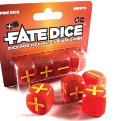 Fate Core Dice: Fire Dice | Gopher Games