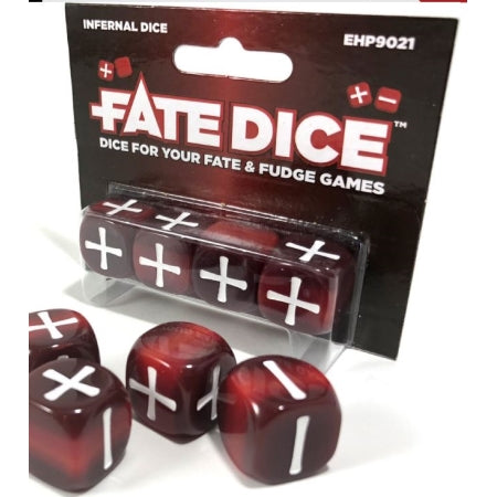 Fate Core Dice: InFernal Dice | Gopher Games