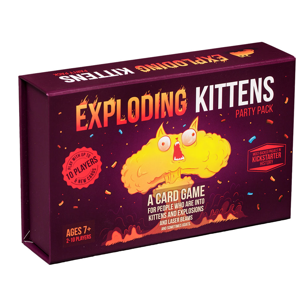 Exploding Kittens Party Pack | Gopher Games