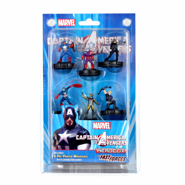 Marvel Heroclix: Captain America and the Avengers Fast Forces | Gopher Games