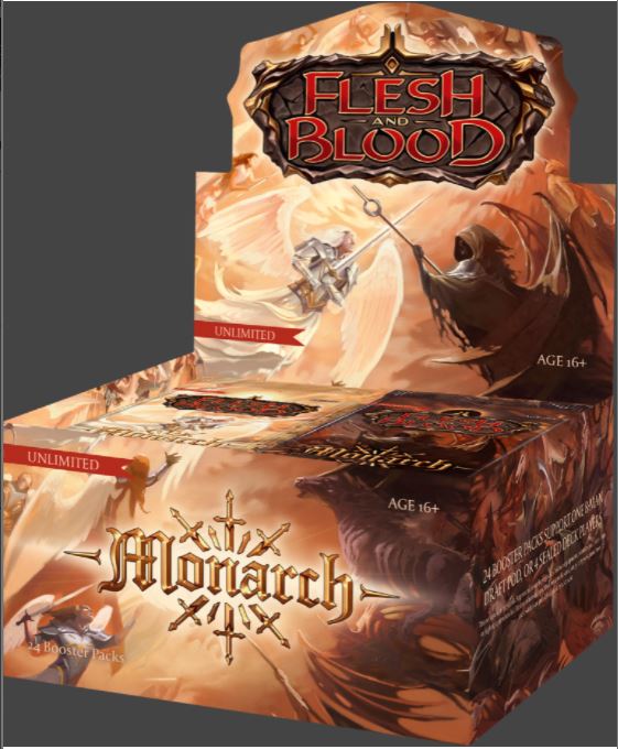 Flesh & Blood TCG: Monarch Booster (Unlimited Edition) | Gopher Games