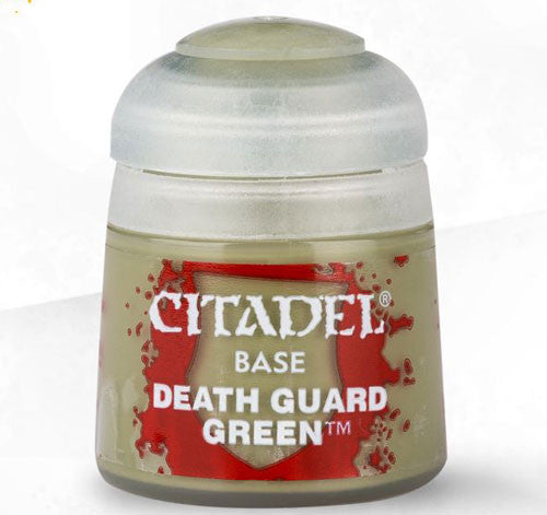 Citadel Base Paint: Death Guard Green | Gopher Games