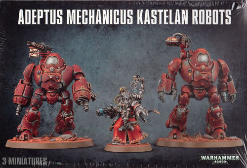 Adeptus Mechanicus Kastelan Robots | Gopher Games