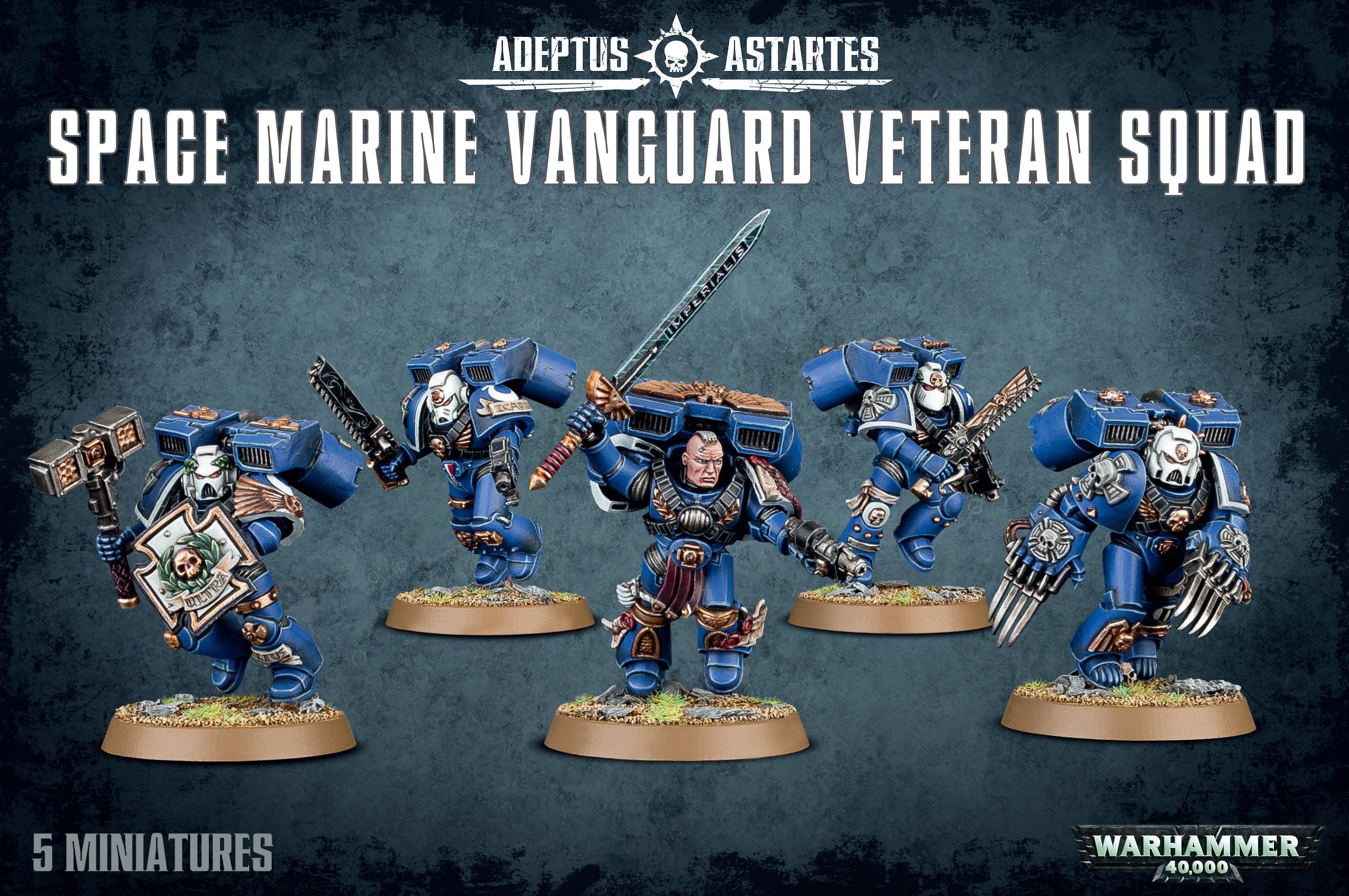 Space Marine Vanguard Veteran Squad | Gopher Games