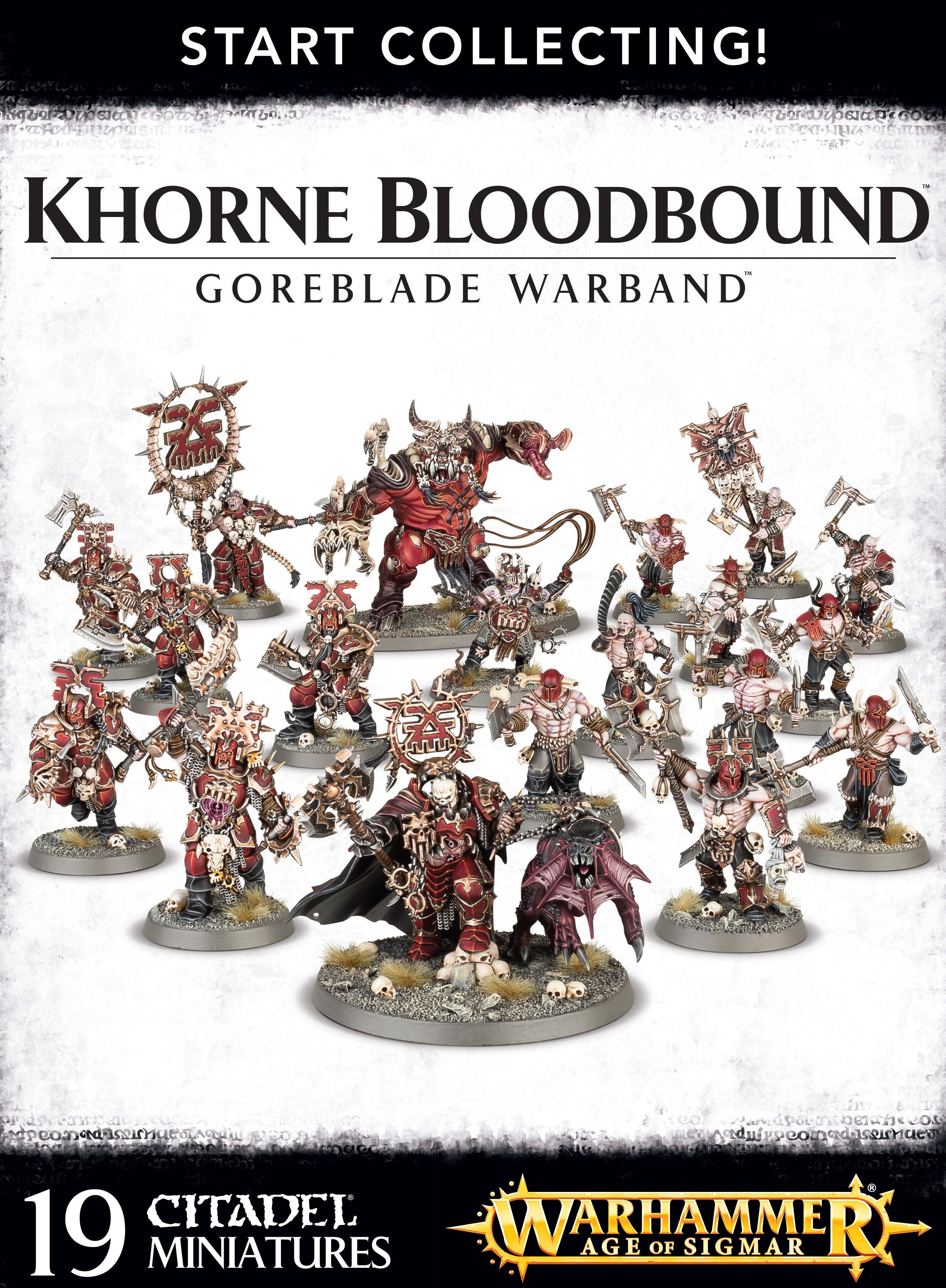 Start Collecting! Khorne Overlords Goreblade Warband | Gopher Games