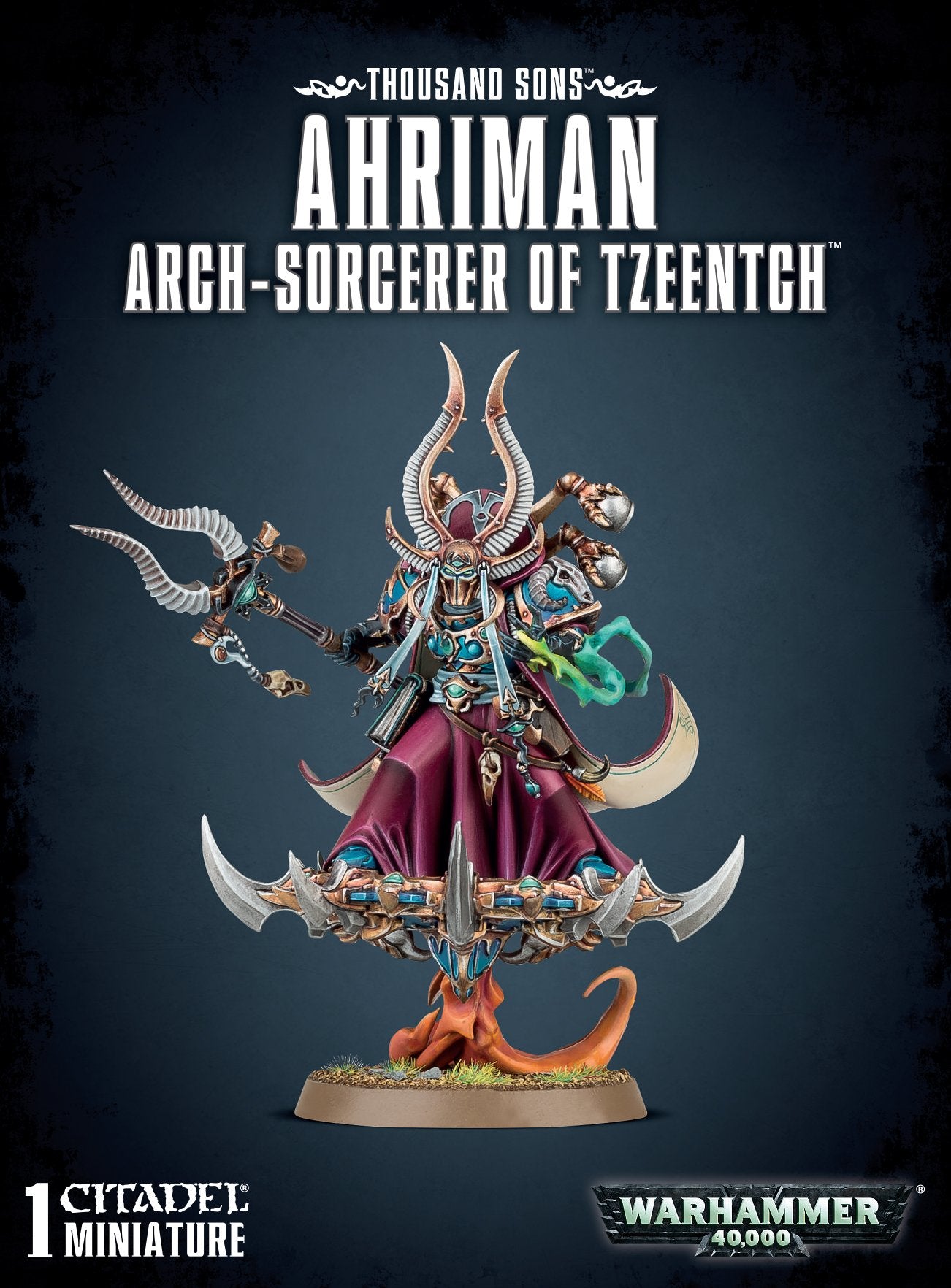 Thousand Sons Ahriman Arch-Sorcerer of Tzeentch | Gopher Games