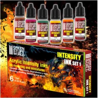 Set x6 Intensity Inks - Set 1 | Gopher Games