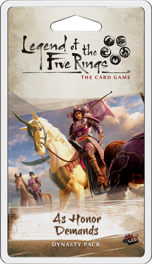 Legend of the Five Rings LCG: As Honor Demands | Gopher Games