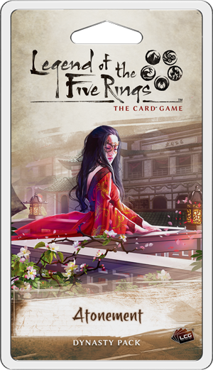 Legend of the Five Rings LCG: Atonement | Gopher Games