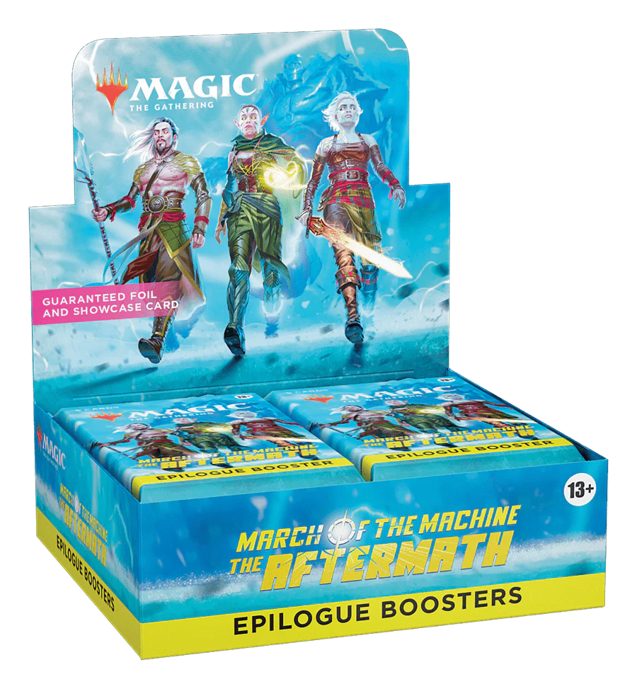 MAGIC THE GATHERING: MARCH OF THE MACHINE: AFTERMATH EPILOGUE BOOSTER BOX (24CT) | Gopher Games