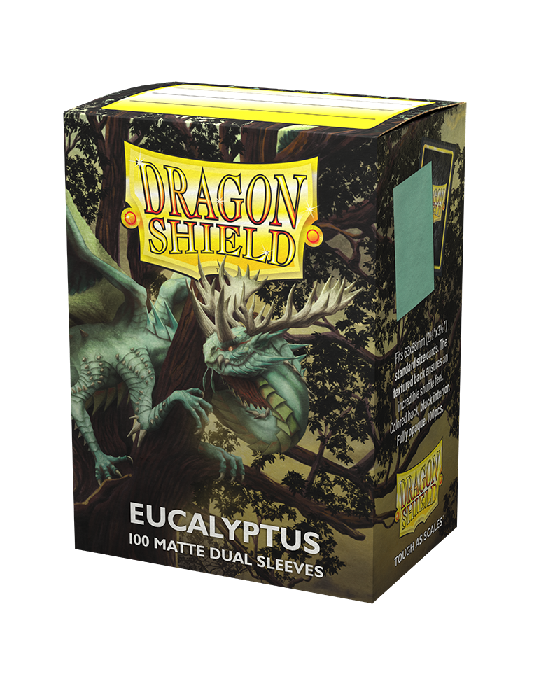 Dragon Shield Matte Dual Sleeves - Eucalyptus 'Lehel' 100ct | Gopher Games