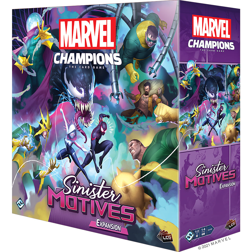 MARVEL CHAMPIONS: SINISTER MOTIVES EXPANSION | Gopher Games