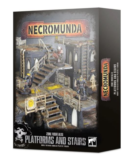 Necromunda Zone Mortalis Platforms and Stairs | Gopher Games